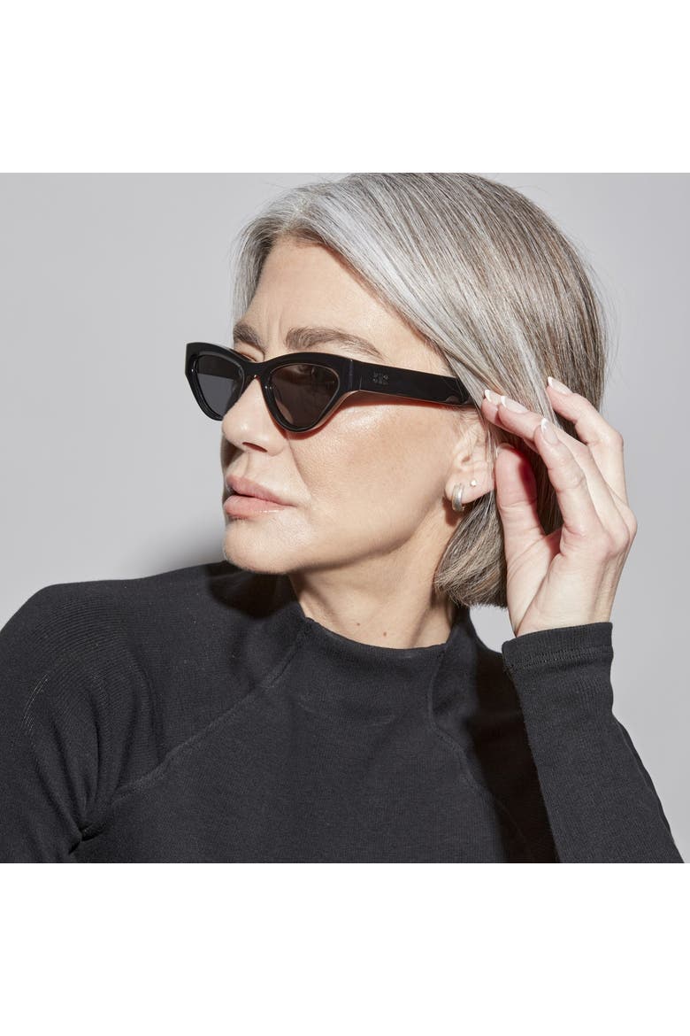 Marion Sunglasses, Alternate, color, Blue / Clear / Grey