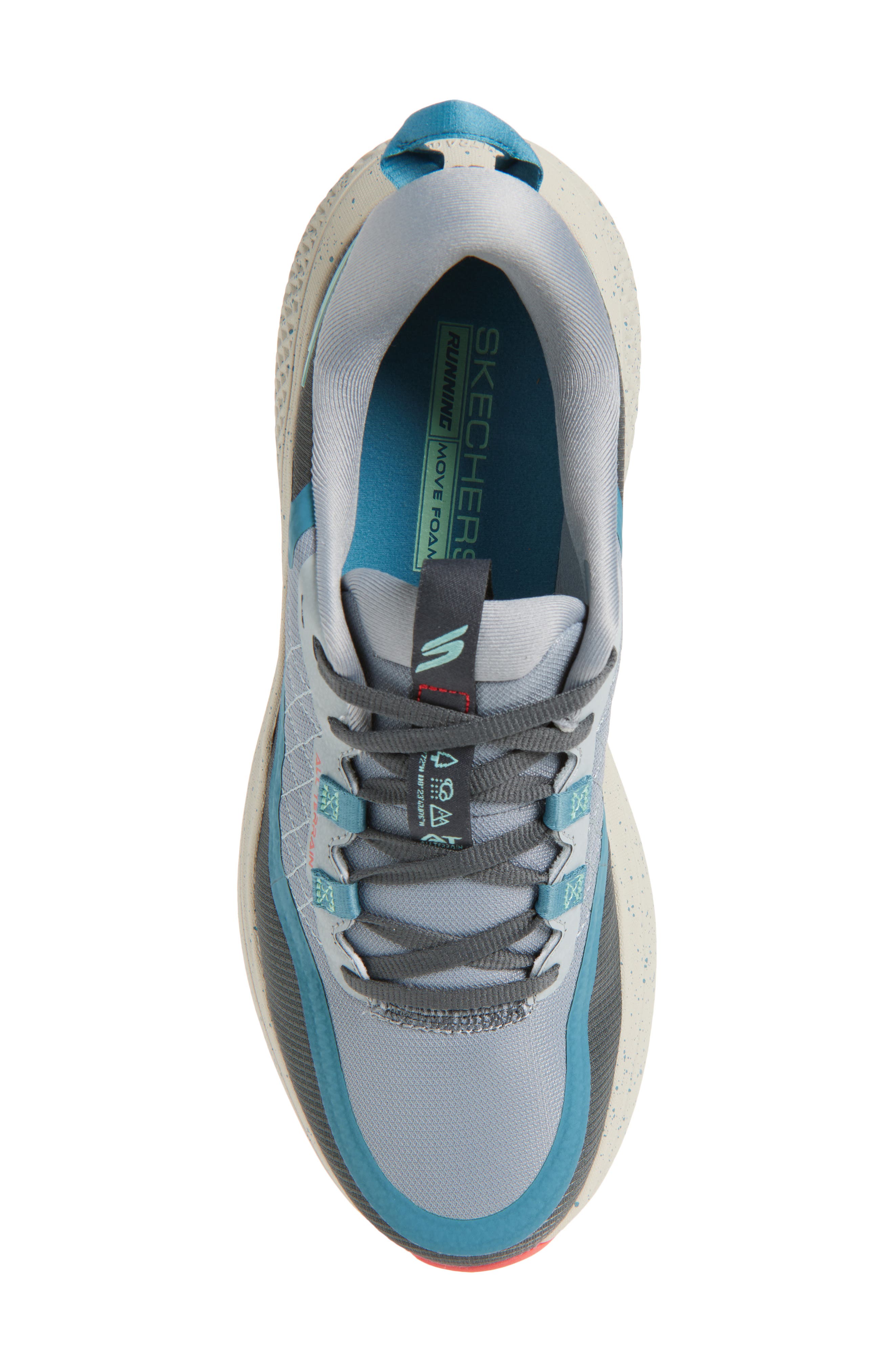 GO RUN Supersonic Max Running Shoe, Alternate, color, GRAY