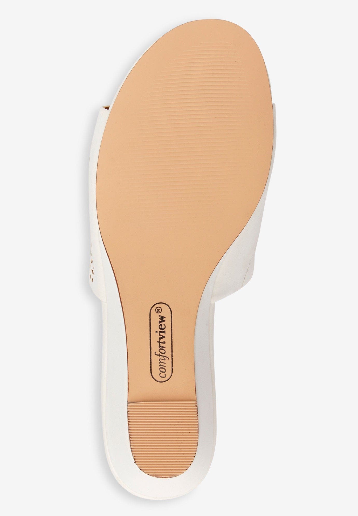 The Capri Slip On Mule, Alternate, color, WHITE