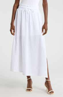 Adele Cotton Gauze Maxi Skirt