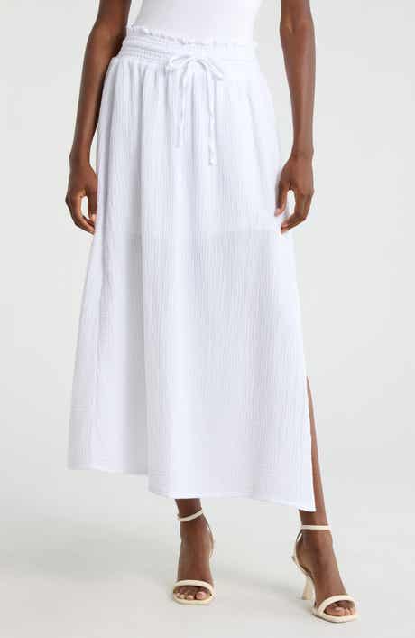 Adele Cotton Gauze Maxi Skirt