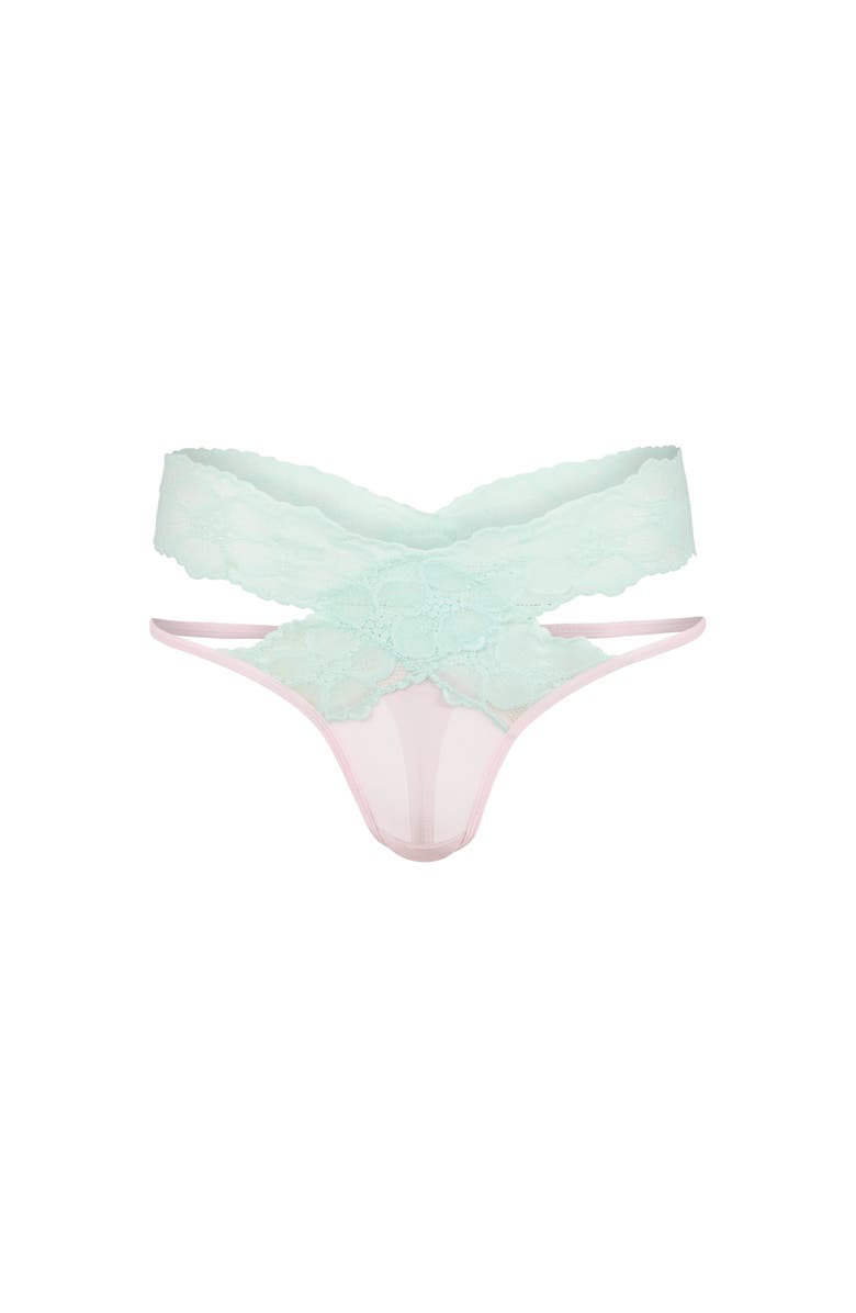 Adore Me alma Thong Panties, Alternate, color, Light Purple