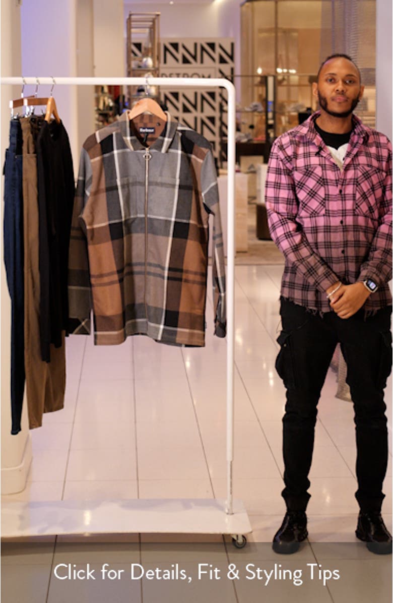 Lannich Tartan Zip Overshirt, sales video thumbnail