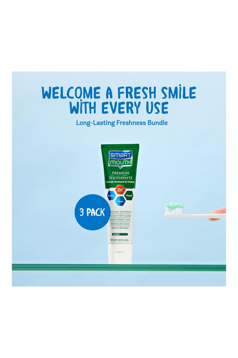 Anti-Cavity Zinc Fluoride Toothpaste 3-Pack, Alternate, color, Mild Mint