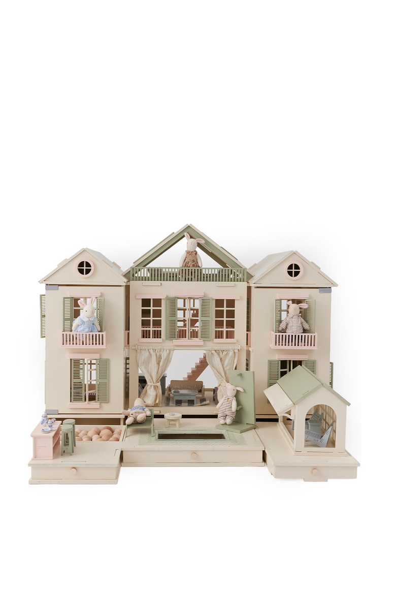 Little Forest Animals House of Palm Beach Dollhouse, Main, color, No Led / Without Milo Family