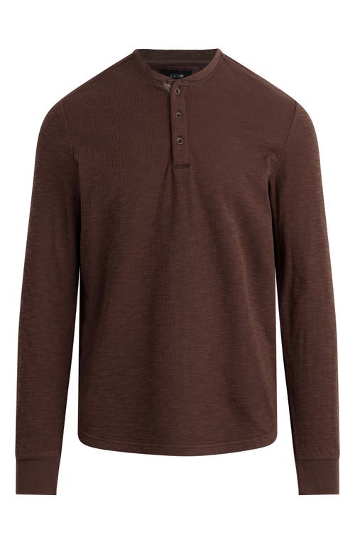 Joe's Double Face Thermal Henley Shirt