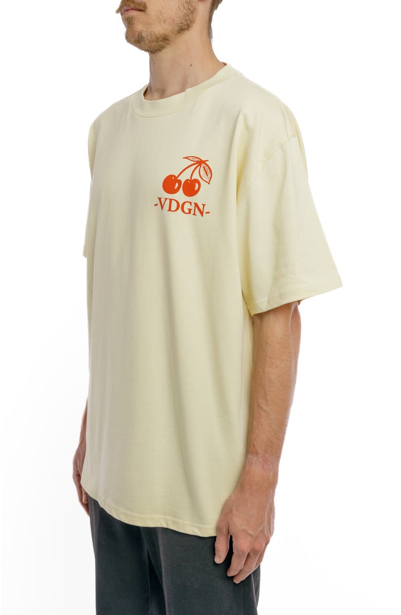 Vardagen Seven Year Grit Heavyweight Tee, Alternate, color, Butter