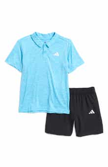 adidas Kids' Polo & Shorts Set