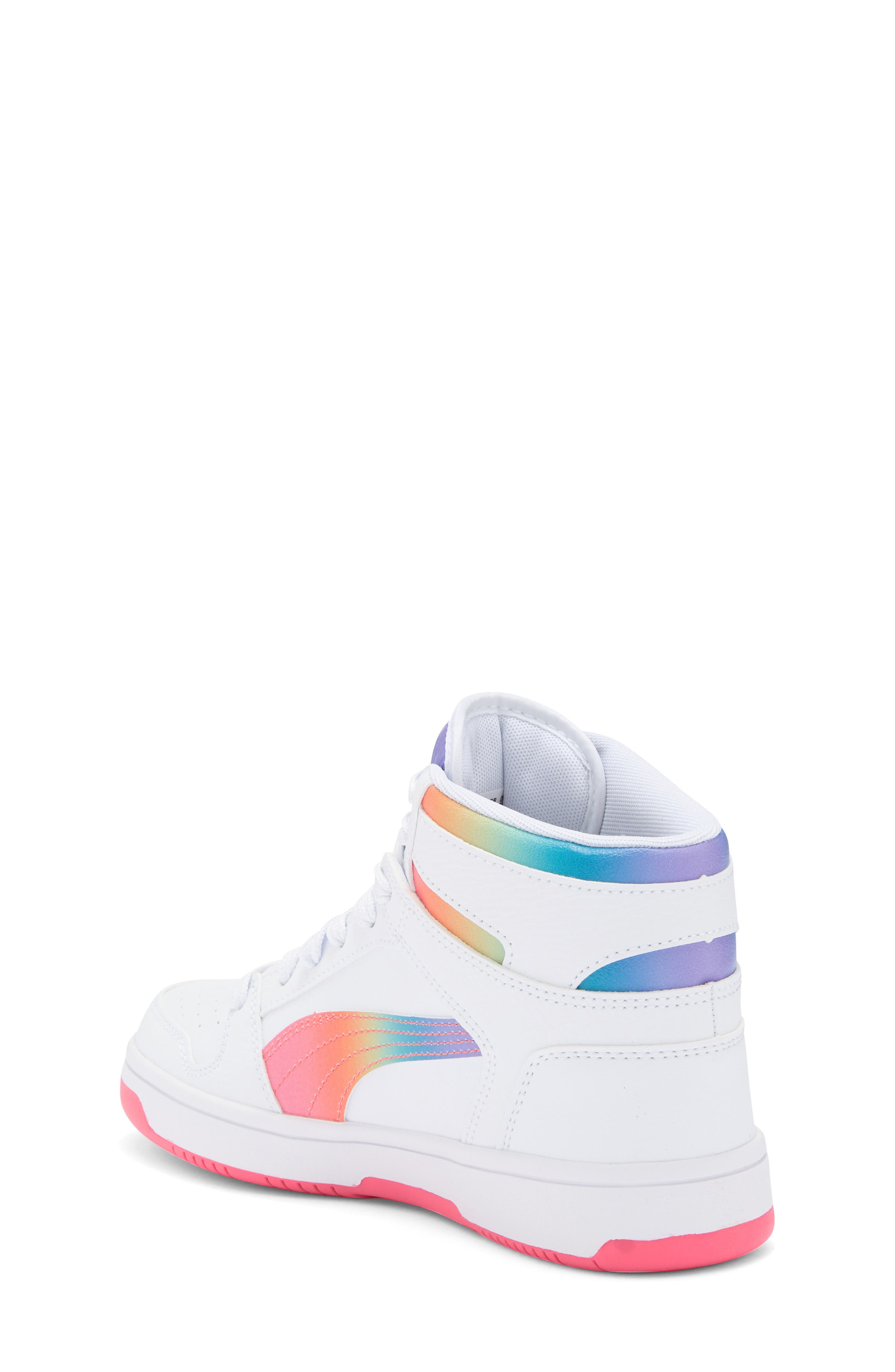 PUMA Kids' Rebound Layup Sneaker, Alternate, color, 