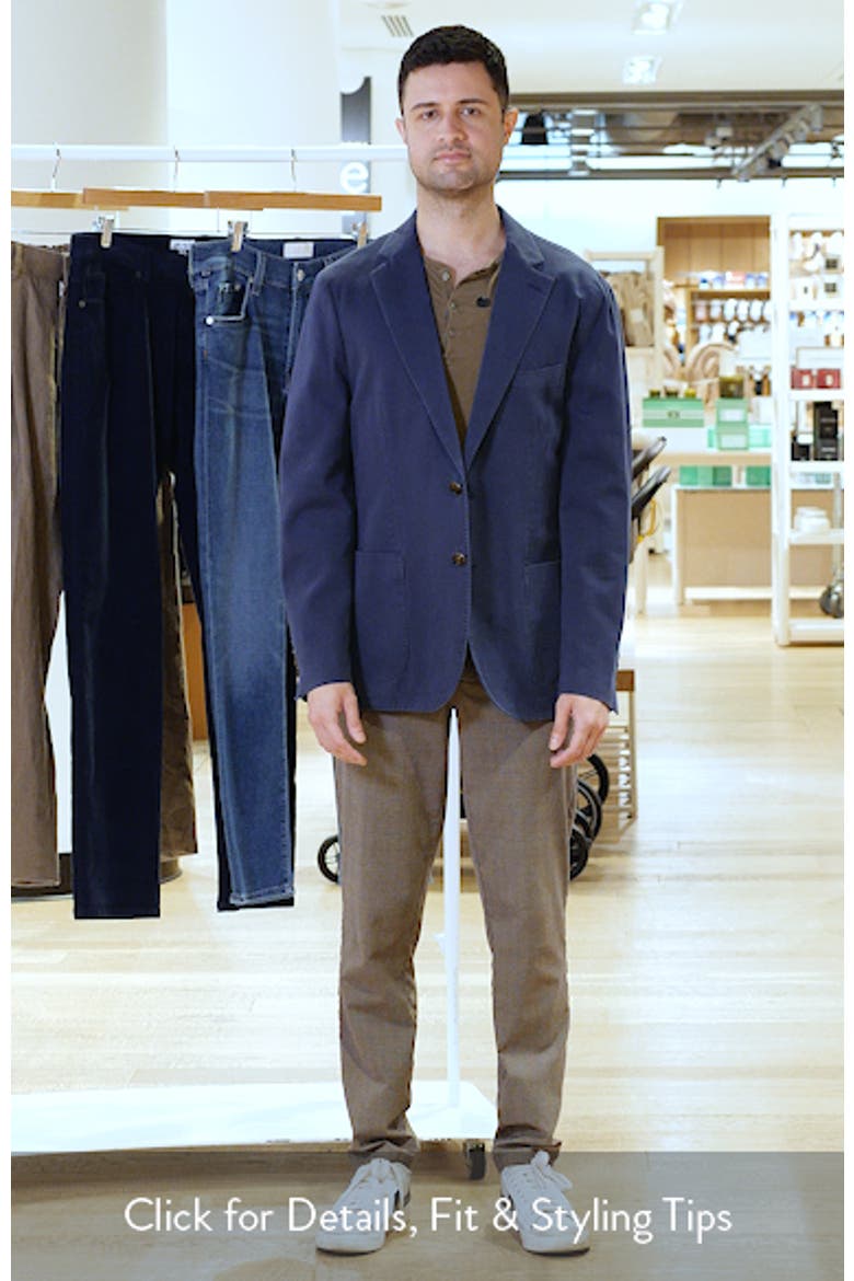 Chatham Cotton and Cashmere Sport Coat video