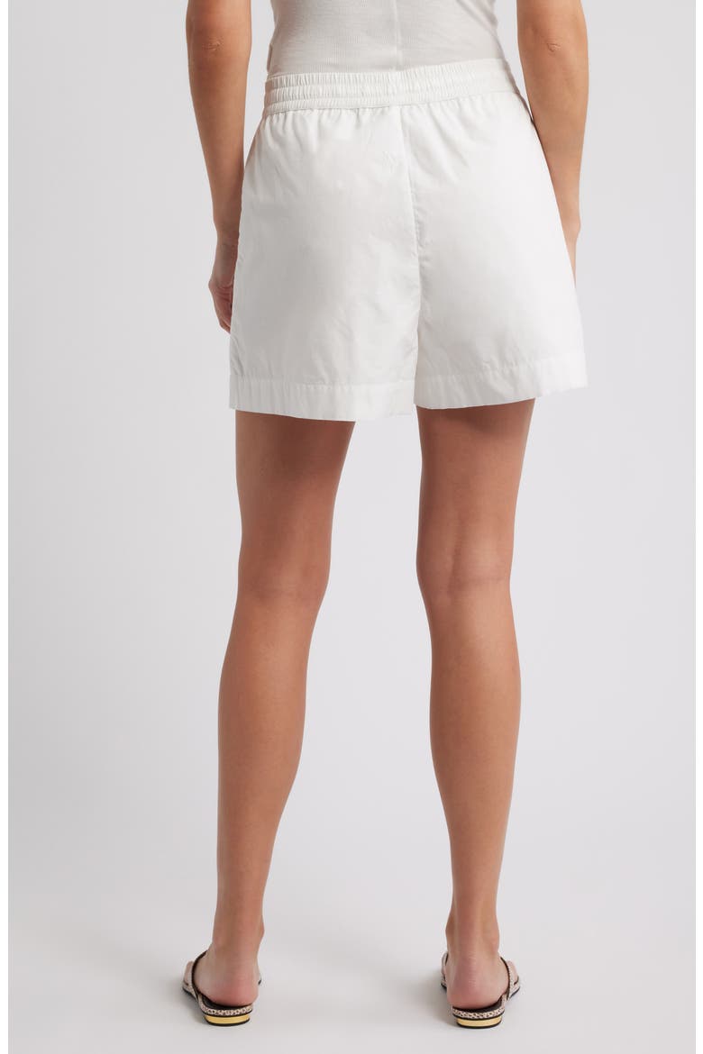Rhodes Cotton Poplin Drawstring Shorts, Alternate, color, 10-SUMMER WHITE