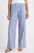 beachlunchlounge Reed Stripe Cotton Pants