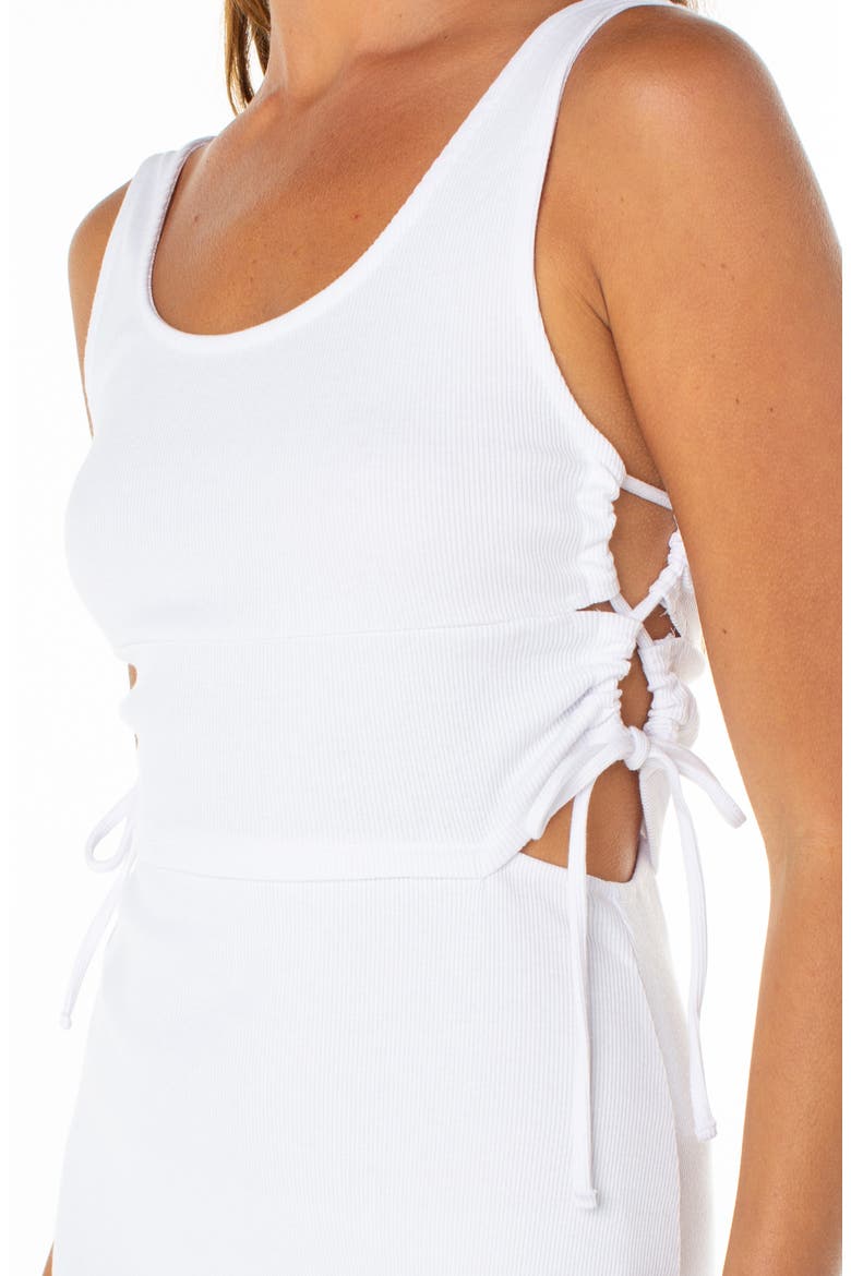 Surf Stoked Minidress, Alternate, color, SNOW WHITE SOLID