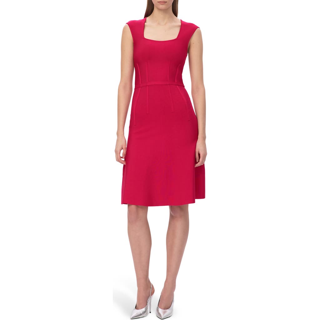 Herve Leger The Beatrice Dress In Red