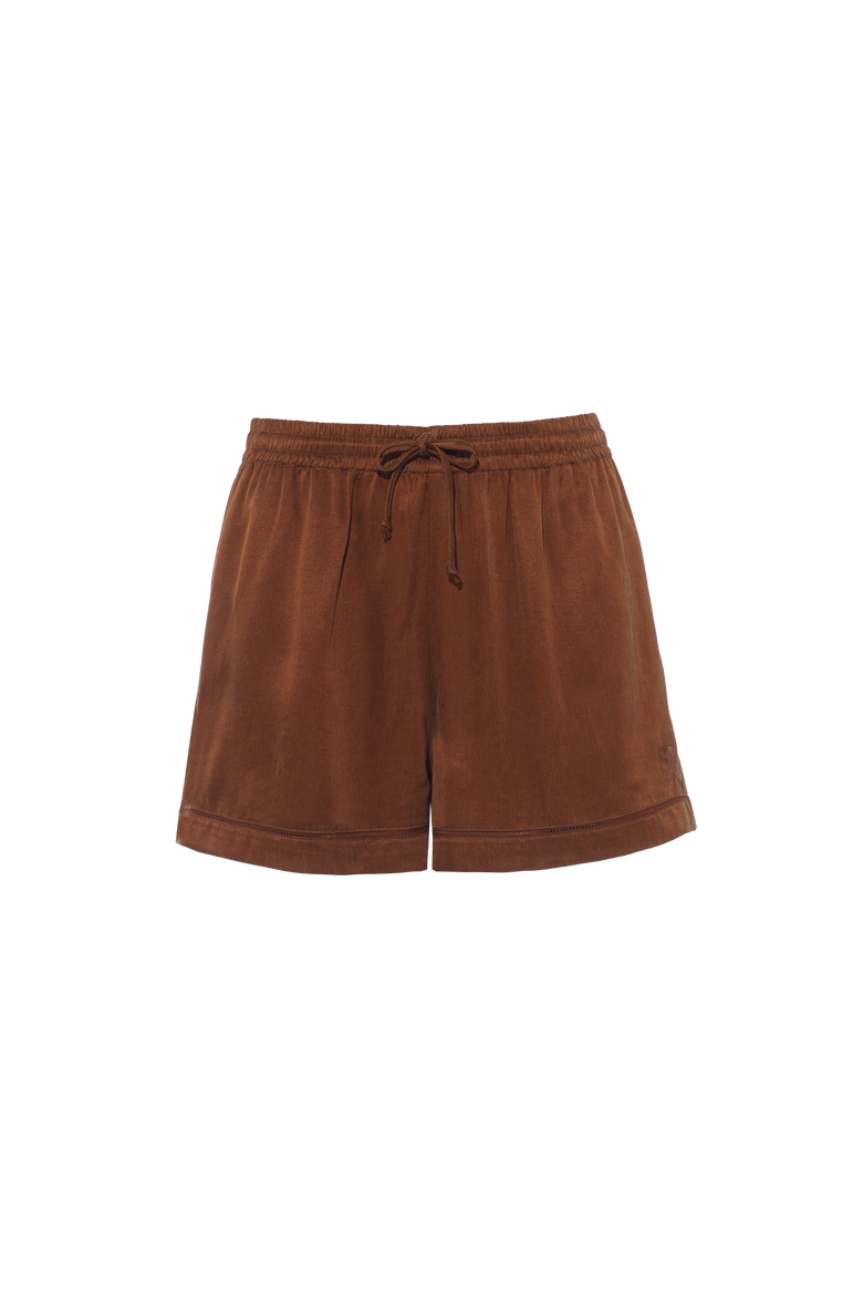 Eco-Luxe Drawstring Boxer Short, Alternate, color, Cocoa
