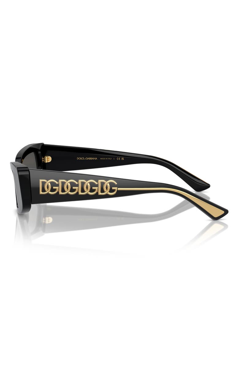 Dolce&Gabbana 54mm Cat Eye Sunglasses, Alternate, color, 