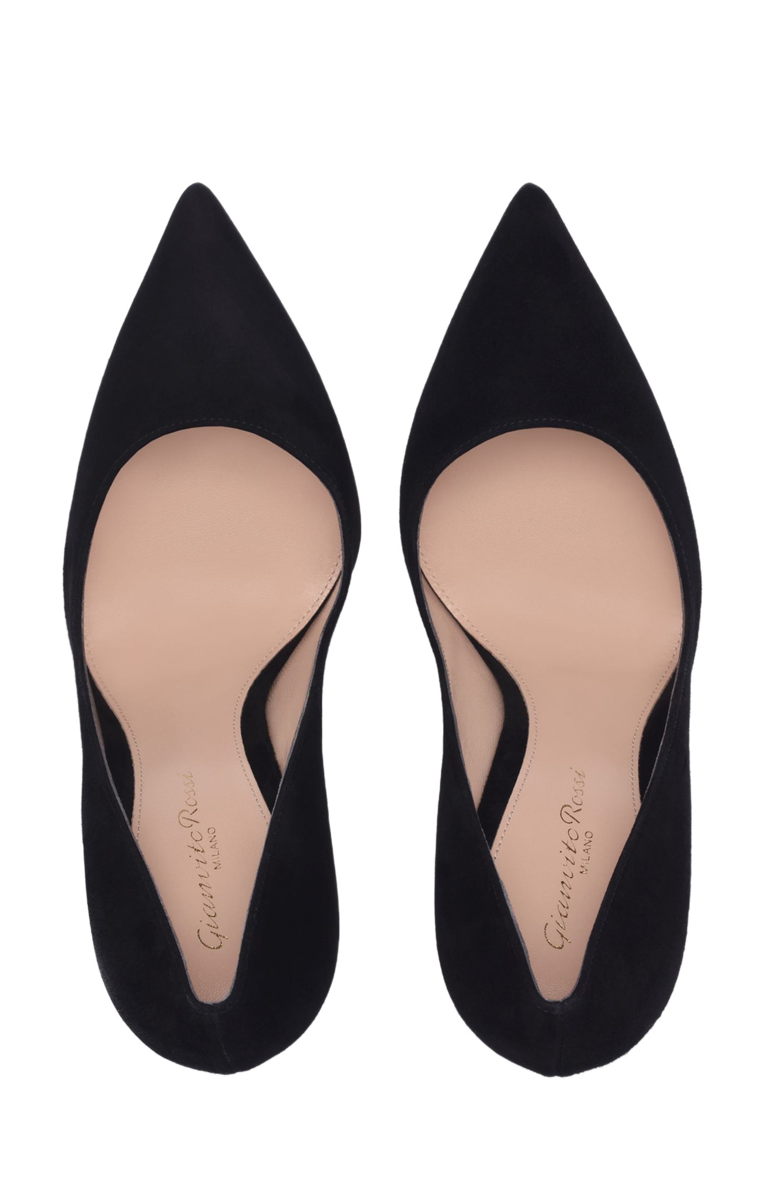 Gianvito Rossi Gianvito 105 Pumps, Alternate, color, Black Suede
