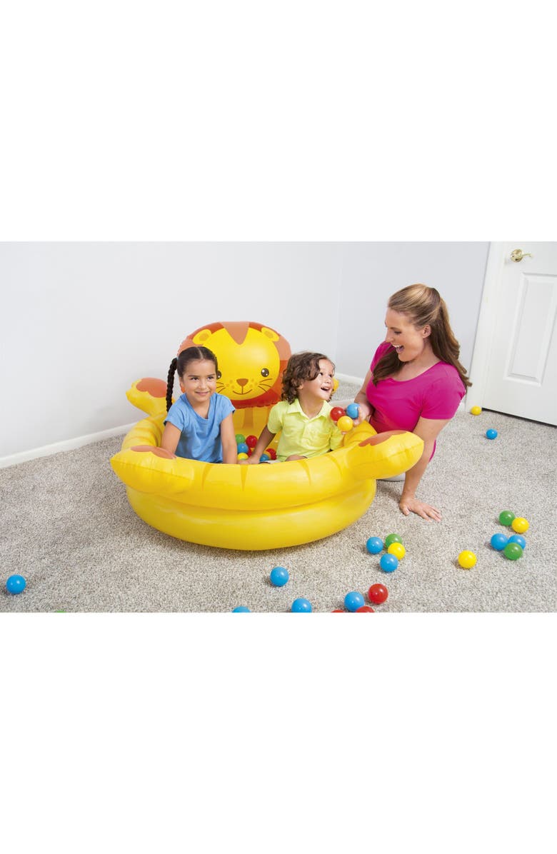 Bestway Up, In & Over Lion Ball Pit, Alternate, color, Multicolored
