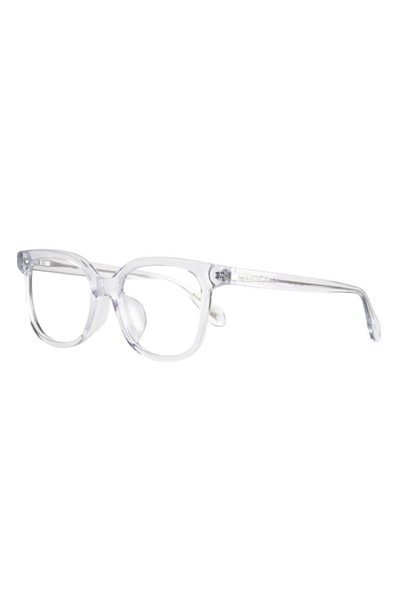 Mohala Eyewear Lahela 52mm Low Nose Bridge Medium Width Square Optical Glasses, Alternate, color, 