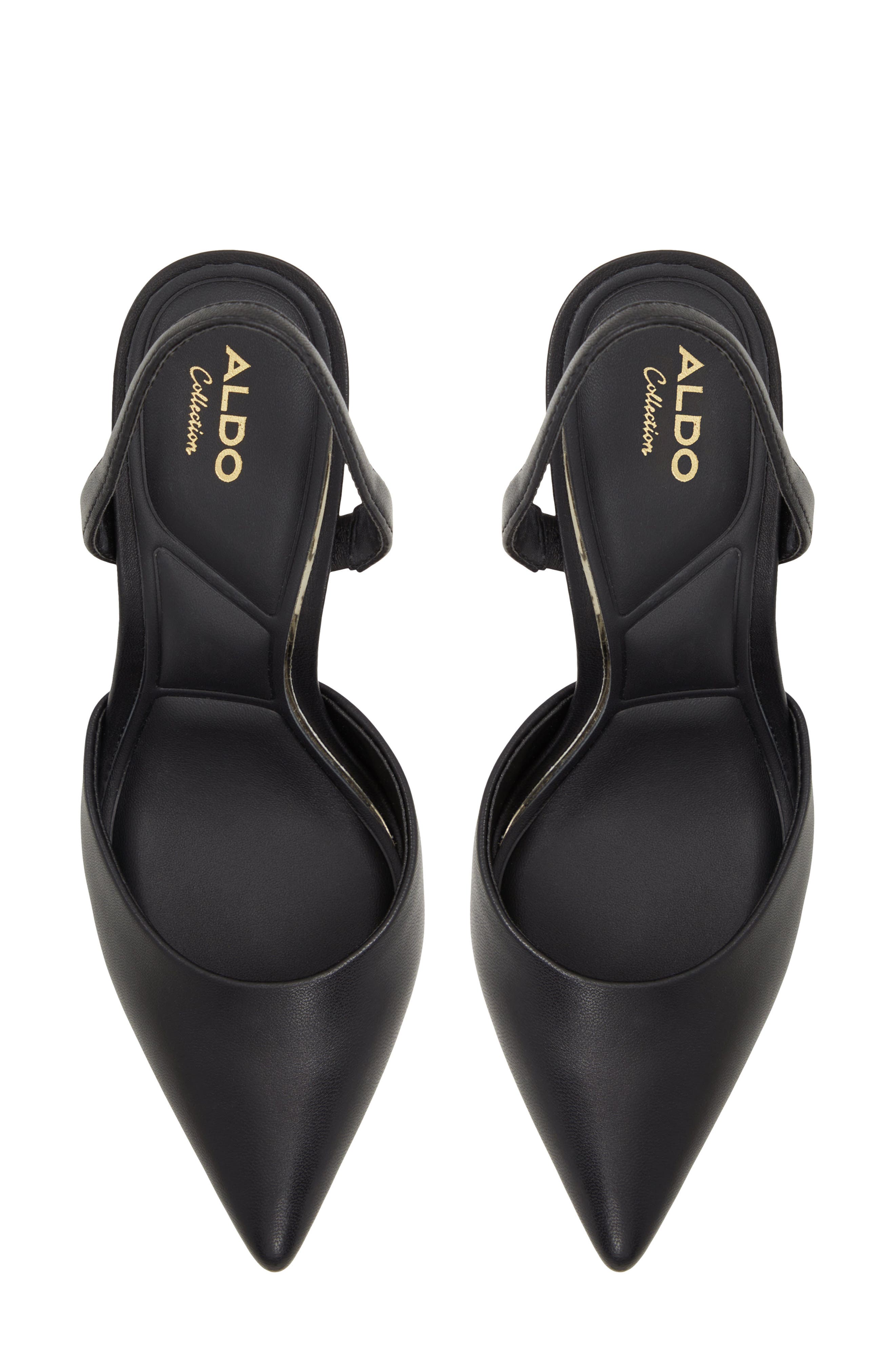 ALDO Shimmy Pointed Toe Slingback Pump, Alternate, color, 