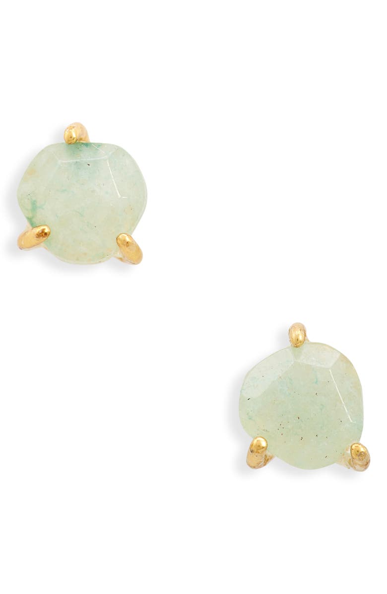 Madewell Stone Collection Wellness Stud Earrings, Main, color,