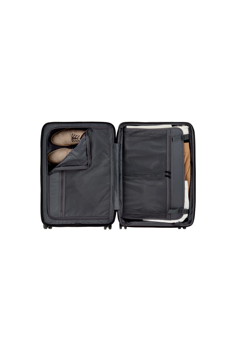 Munich Hardside Medium Luggage with Expansion, Alternate, color, Blue
