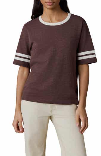 Sunwashed Varsity Organic Cotton Slub T-Shirt