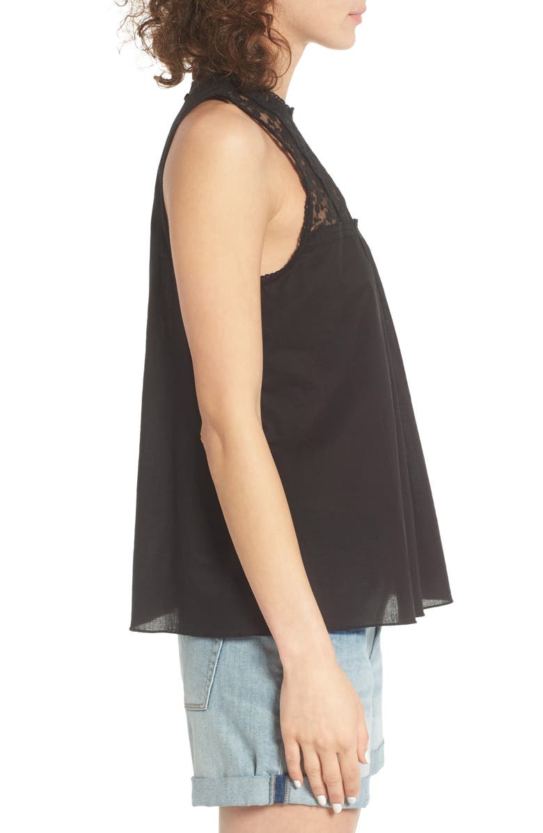 Hinge Lace Tank, Alternate, color,