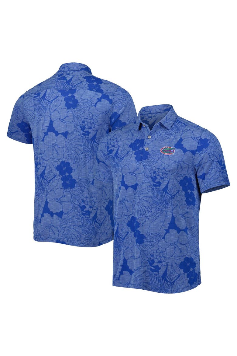 Men's Tommy Bahama Royal Florida Gators Miramar Blooms Polo, Main, color, Royal