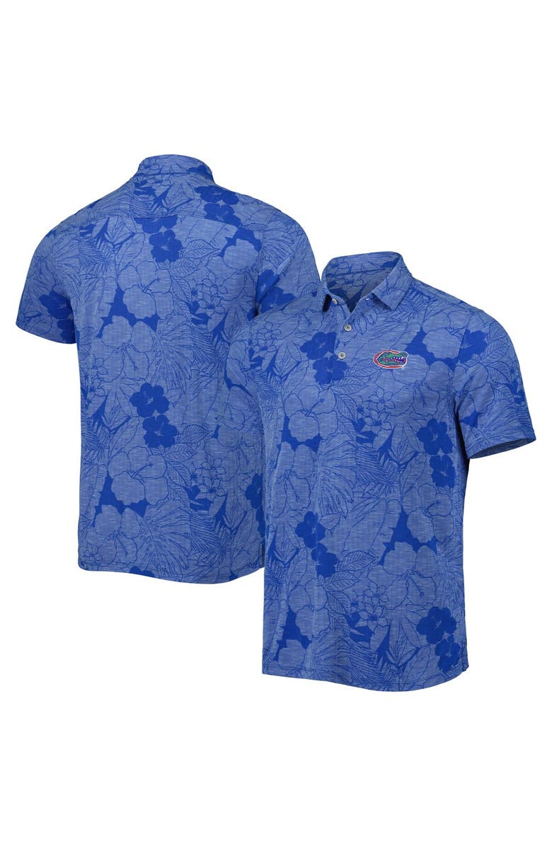 Tommy Bahama Men's Tommy Bahama Royal Florida Gators Miramar Blooms Polo, Main, color, 