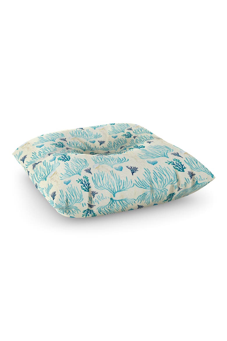 Jellyfish & Coral Seat Cushion, Main, color, BLUE