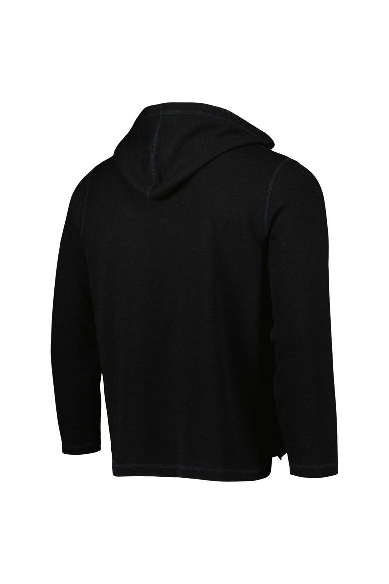 Men's Black Austin FC Baja Fleece V-Neck Pullover Hoodie, Alternate, color, Black