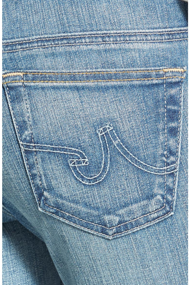Jeans 'The Stilt' Cigarette Leg Stretch Jeans, Alternate, color, 14 YR SAND