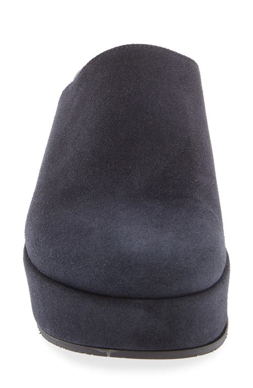 Cordani Camryn Platform Wedge Mule In Blue