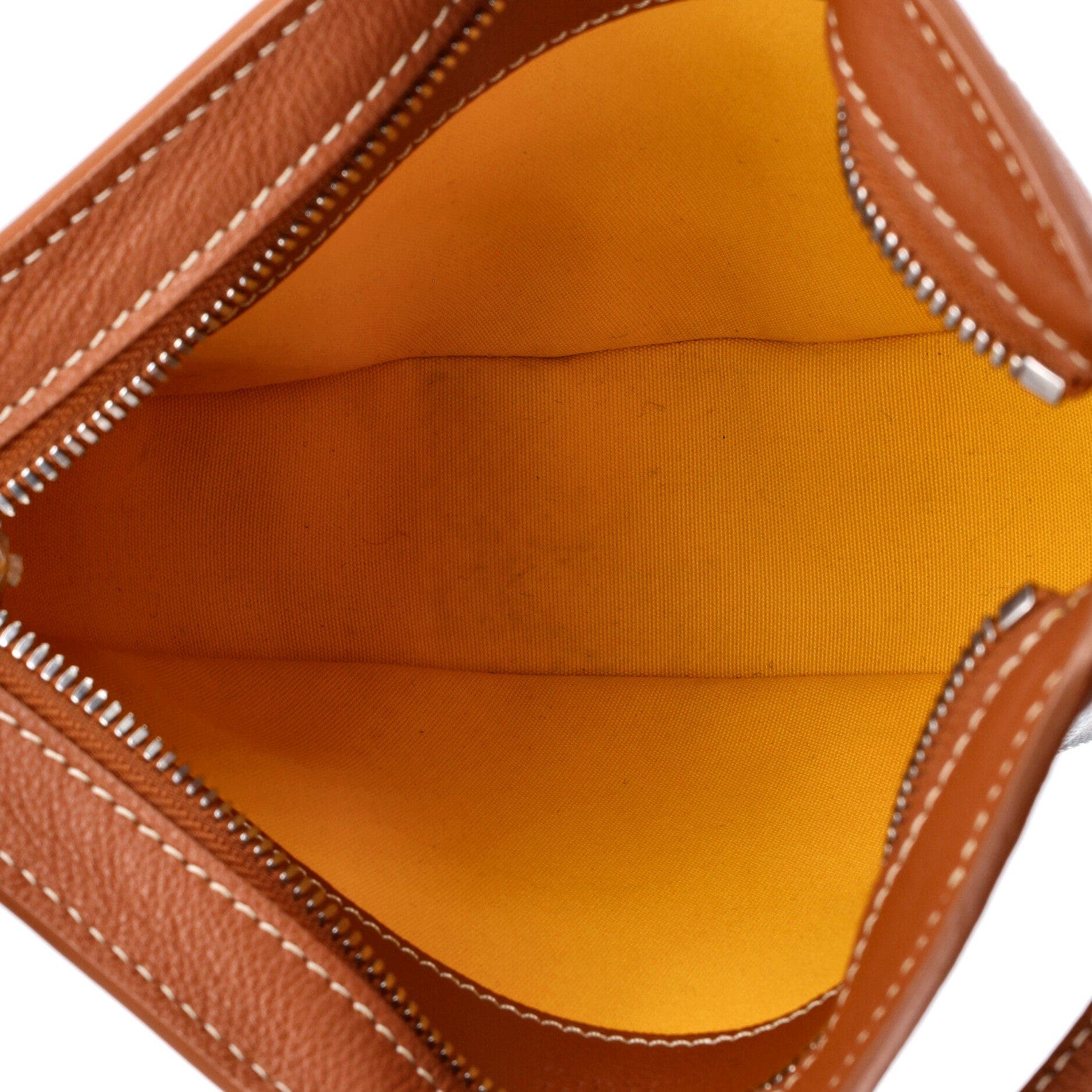 Hirondelle Shoulder Bag Coated Canvas and Leather, Alternate, color, Brown