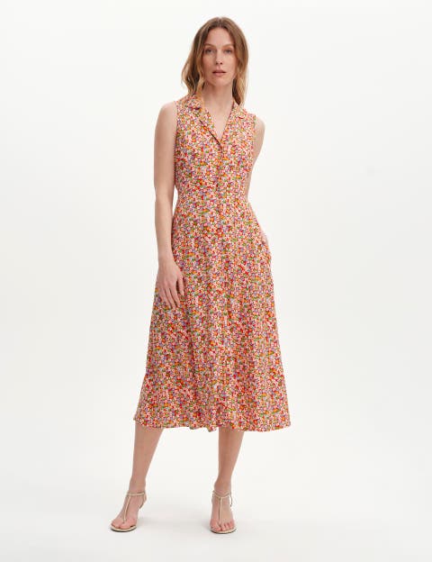 Beatrice Button Down Shirt Dress