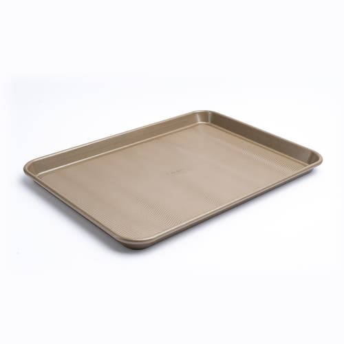 Cuisipro 17.5 X 11.75-inch Rectangular Steel Nonstick Baking Sheet Pan In Brown