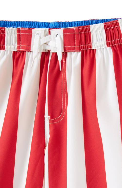 Shop Cotton On Kids Kid's Bobby Stretch Board Short In Varsity Red Vanilla Vertical