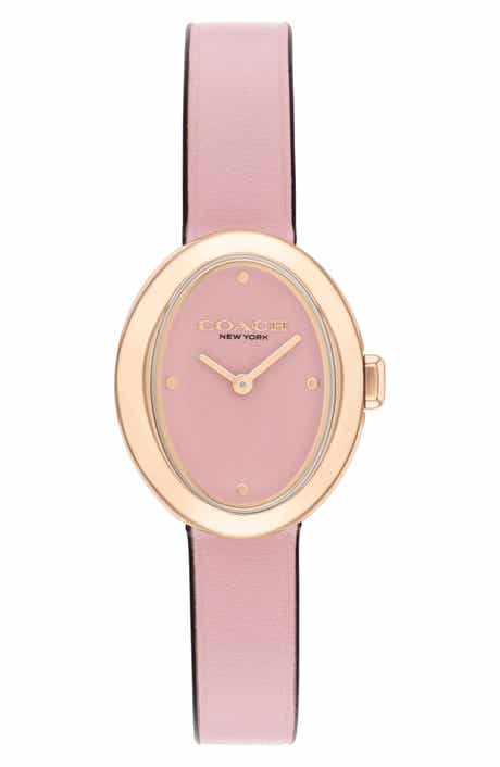 Sammy Leather Strap Watch, 22.5mm