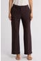 Stretch Crepe Bootcut Pants
