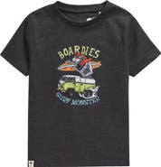 Boardies Kids' Surf Monster Organic Cotton Blend Graphic T-Shirt