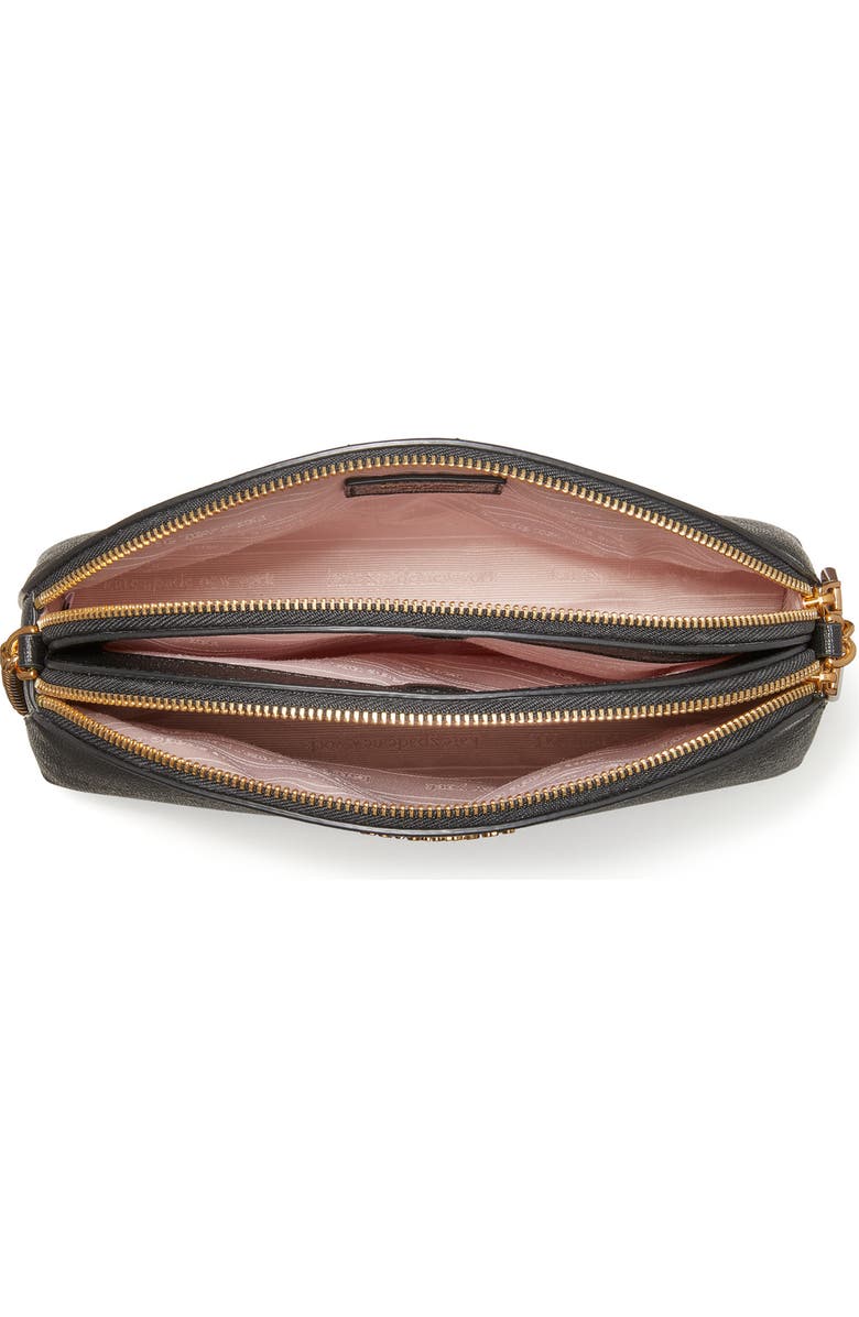 Kate Spade New York morgan saffiano double leather crossbody bag, Alternate, color,