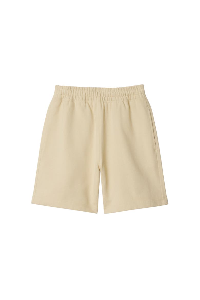 Check Label Cotton Shorts, Alternate, color, Nutmeg