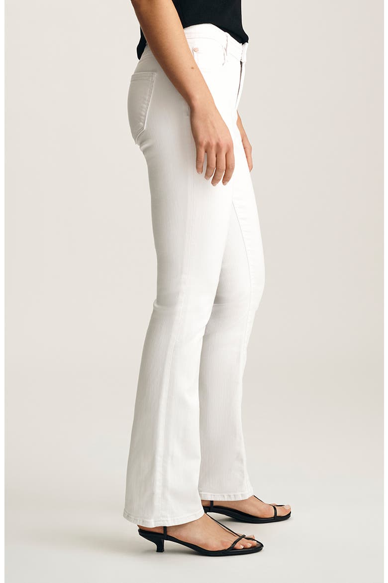 Molly Mid Rise Bootcut Jeans, Alternate, color, WHITE FLEX BLUE