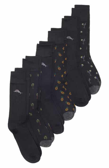 6-Pack Motif Crew Socks