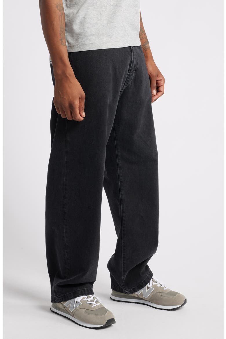 Landon Jeans, Alternate, color, BLACK STONE WASHED