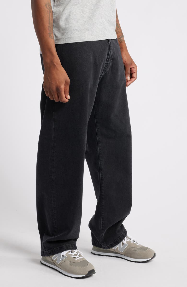 Carhartt Work In Progress Landon Rigid Jeans, Alternate, color, Black Stone Washed