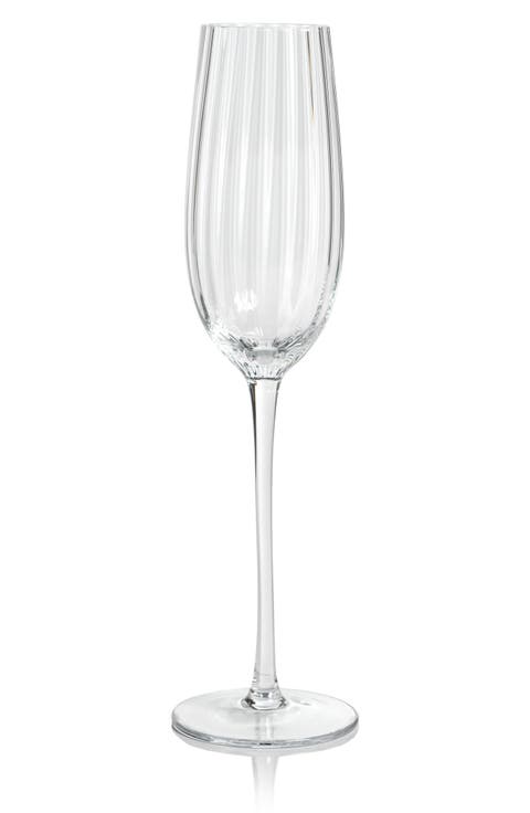 Malden Optic Set of 4 Champagne Flutes