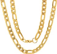 STEELTIME Stainless Steel Chain Link Necklace