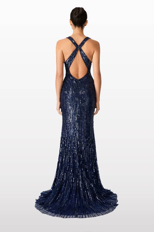 Jenny Packham Luxor Dress In Blue